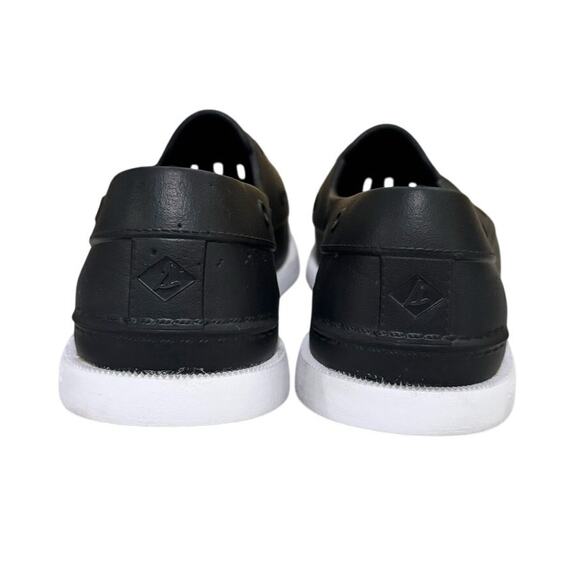 Sperry Top-Sider Black Water Shoes Men’s Size 12 Slip-On Loafers Pre-Owned - Picture 6 of 8